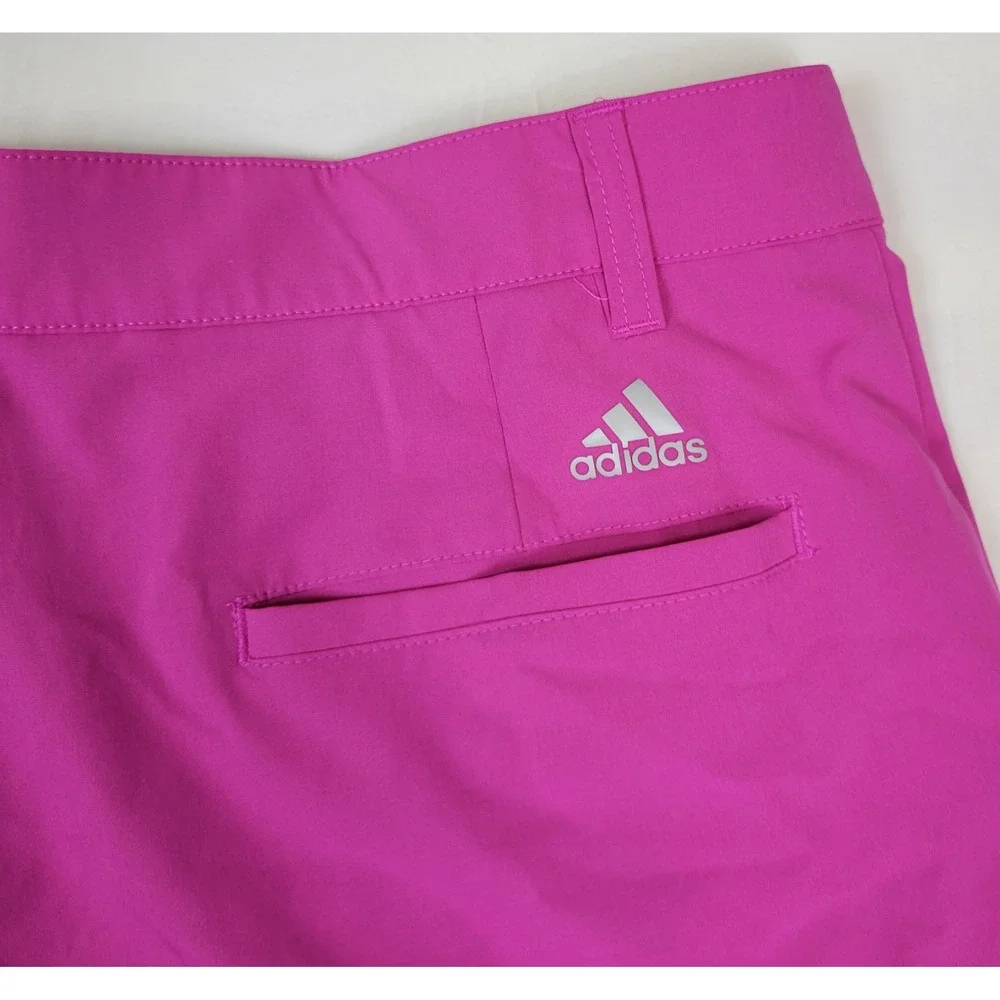 Adidas Ultimate365 Mens Golf Shorts Pink Performance Stretch 34 ADVS19R722